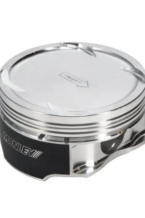 Cheap Manley 03-07 Nissan 350Z/Maxima 81.4mm Stroker 96.00mm +.5mm Bore 8.5:1 Dish Piston Set w/ Rings