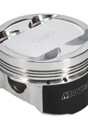 Clearance Manley 03-06 Evo VII/IX 4G63T 86.5mm +1.5mm Oversize Bore 10.0/10.5:1 Dish Piston Set with Rings