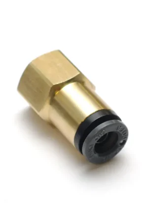 Bargain Ridetech Airline Fitting Straight 1/4in Female NPT to 1/4in