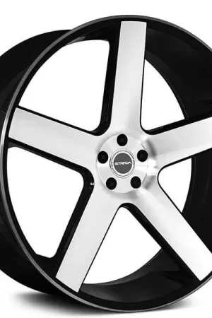 26" Strada Wheels Perfetto Gloss Black Machined Rims Order Now