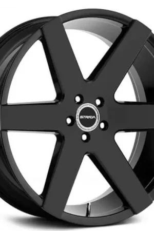 Exclusive 26" Strada Wheels Coda Gloss Black Rims