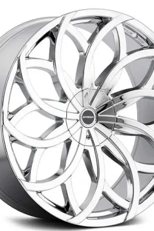 26" Strada Wheels Huracan Chrome Rims Certified