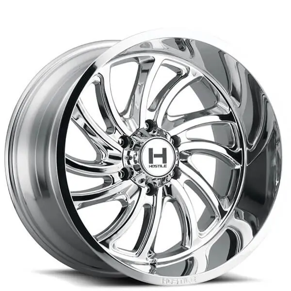 20" Hostile Wheels H118 Demon Chrome Off-Road Rims Holiday Sale