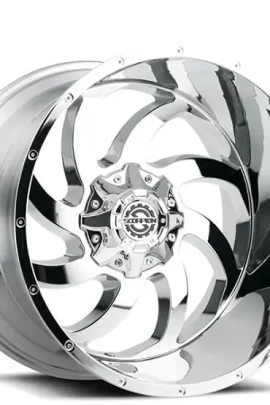 20" Scorpion Wheels SC-30 Chrome Off-Road Rims Free Returns