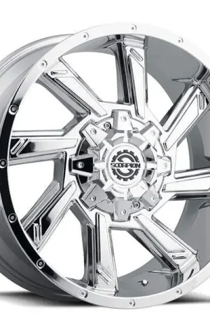20" Scorpion Wheels SC-25 Chrome Off-Road Rims Wholesale