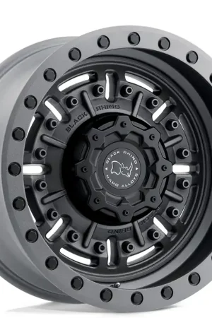 17" Black Rhino Wheels Abrams Textured Matte Gunmetal Off-Road Rims Direct From Factory