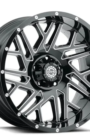 20" Scorpion Wheels SC-29 Gloss Black Milled Off-Road Rims Last Chance