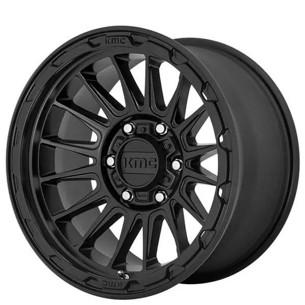 17" KMC Wheels KM542 Impact Satin Black Off-Road Rims Place Order