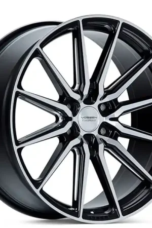 24" Vossen Wheels HF6-1 Brushed Matte Black Rims High Quality