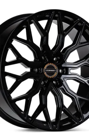 24" Vossen Wheels HF6-3 Gloss Black Rims Factory Price