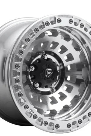 17" Fuel Wheels D102 Zephyr Beadlock Gloss Machined Off-Road Rims Fresh Stock