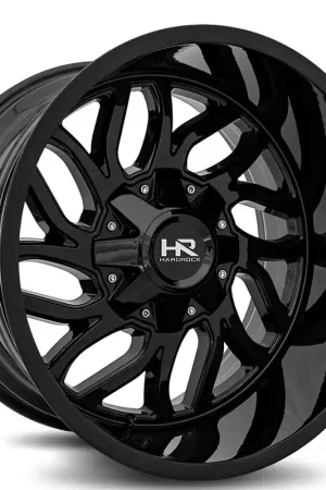 20" Hardrock Wheels H707 Destroyer Gloss Black Off-Road Rims Trending
