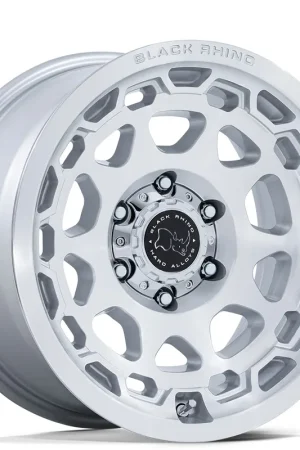 17" Black Rhino Wheels Congo BR026 Gloss Silver with Machined Face Off-Road Rims Genuine
