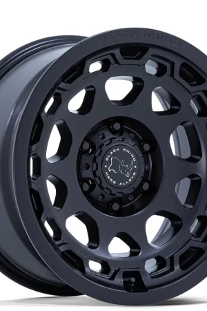 17" Black Rhino Wheels Congo BR026 Matte Black Off-Road Rims Fresh Stock