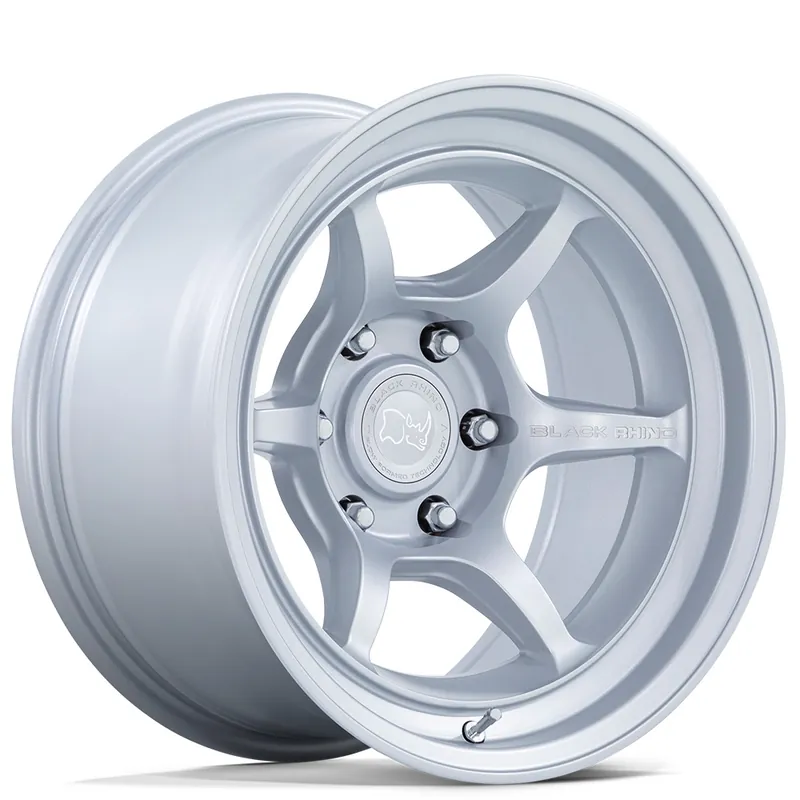 17" Black Rhino Wheels Shogun BR011 Hyper Silver Rotary Forged Off-Road Rims Express Delivery