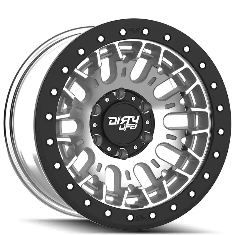 17" Dirty Life Wheels DT-3 9317 Machined with Off-Road Rims Hassle-Free Returns