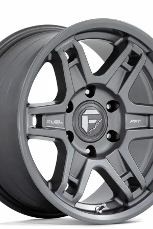 17" Fuel Wheels D838 Slayer Matte Gunmetal Off-Road Rims Editor’s Pick