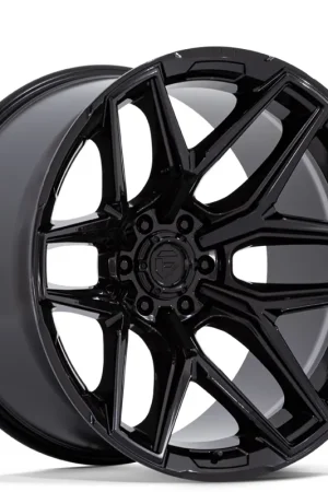 17" Fuel Wheels FC854 Flux 6 Gloss Black Off-Road Rims One Day Deal