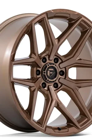 17" Fuel Wheels FC854 Flux 6 Platinum Bronze Off-Road Rims Don’t Miss Out
