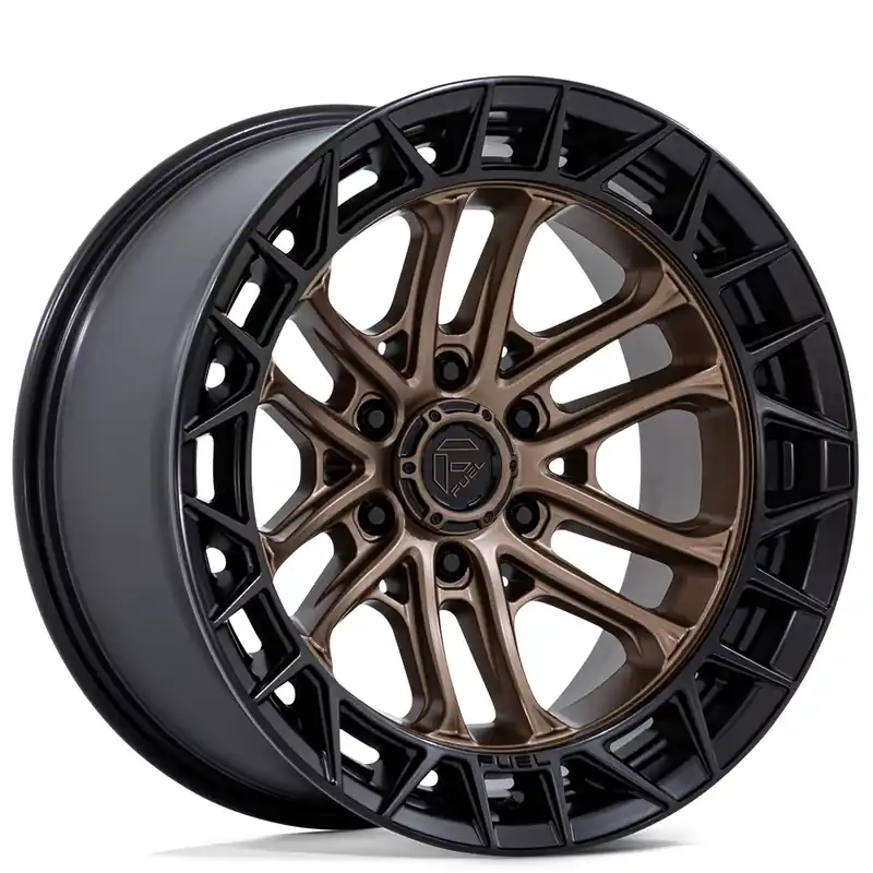 Best Seller 17" Fuel Wheels FC874 Celsius Matte Bronze with Matte Black Lip Off-Road Rims