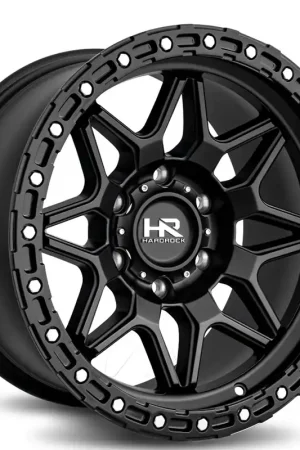 17" Hardrock Wheels H105 Matte Black Off-Road Rims Place Order