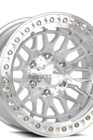 Must Have 17" Lock Off-Road Wheels Invader Beadlock Forged Raw Machined Rims
