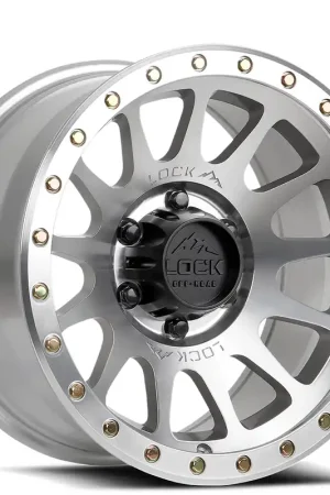 Limited Offer 17" Lock Off-Road Wheels Yosemite Machined with Clear Coat Rims