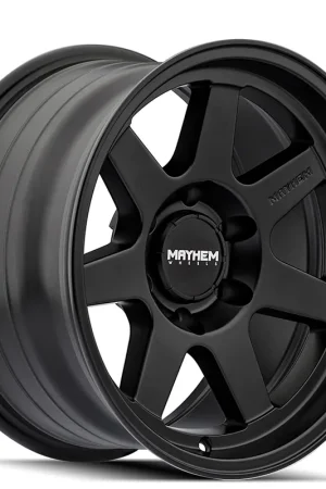 17" Mayhem Wheels 8307 Convoy Satin Black Off-Road Rims Best Choice
