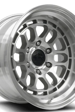 Fresh Stock 17" Reika Wheels Rambler R35 Machined Clear Flow Formed Off-Road Rims