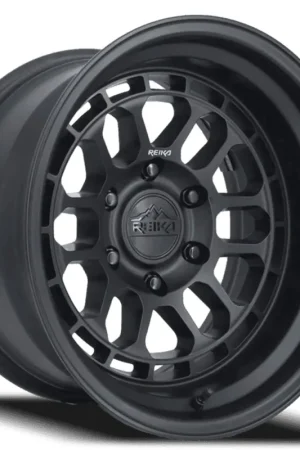 17" Reika Wheels Rambler R35 Satin Black Flow Formed Off-Road Rims New Release