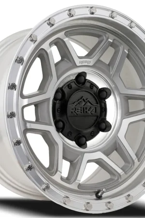 17" Reika Wheels Trooper R40 Machined Clear Flow Formed Off-Road Rims Deal
