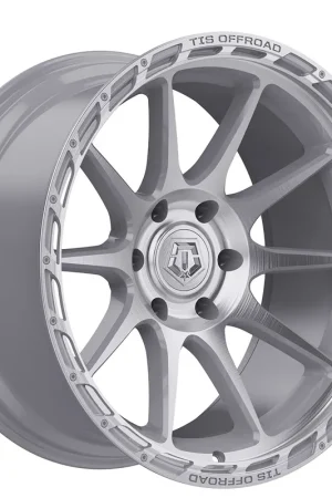 18" TIS Wheels 563BS Silver with Brushed Machined Face Off-Road Rims Don’t Miss Out