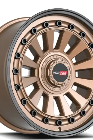 18" Vortek Off-Road VRD-702 Radar Matte Bronze Rims Handmade