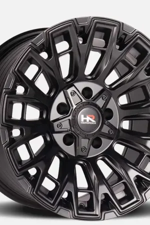20" Hardrock Wheels H110 Satin Black Off-Road Rims Wholesale