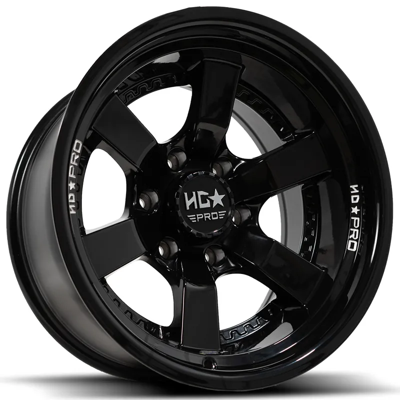 Reduced Price 20" Luxxx HD Wheels LHD PRO7 Matte Black Face with Gloss Black Lip Off-Road Rims