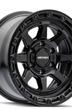 Trusted Brand 20" Mayhem Wheels 8306 Ridgeline Satin Black Off-Road Rims