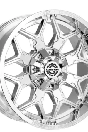 20" Scorpion Wheels Defender Chrome Off-Road Rims Luxury