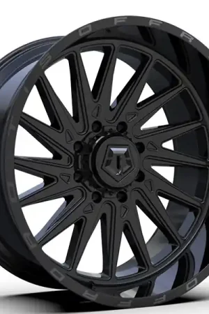 20" TIS Wheels 547B Black Off-Road Rims Limited Offer