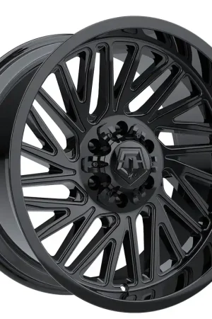 20" TIS Wheels 553B Black Off-Road Rims Super Sale