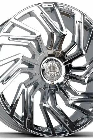 Authentic 24" Luxxx Alloys Wheels Lux28 Chrome Rims