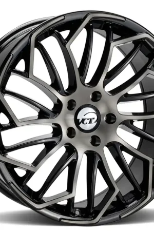 While Supplies Last 24" VCT Wheels Slider Black Smoke Machined Rims