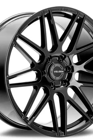 24" Velgen Wheels VFF-9 Gloss Black Rims Warranty Included