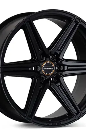 24" Vossen Wheels HF6-2 Custom Satin Black Rims Same Day Shipping