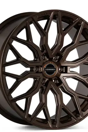24" Vossen Wheels HF6-3 Custom Satin Bronze Rims Fast Shipping