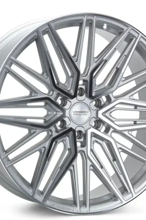 24" Vossen Wheels HF6-5 Silver Polished Rims Clearance