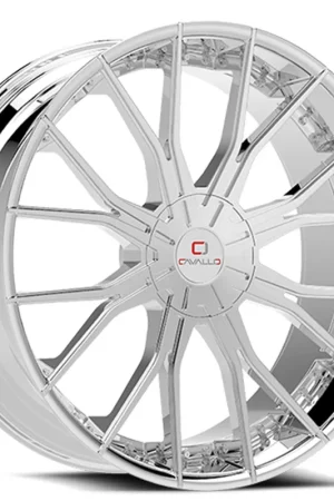 Exclusive Offer 26" Cavallo Wheels CLV-36 Nano Chrome Rims