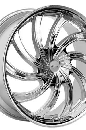 Authentic 26" Eclipse Wheels 104 Chrome Rims