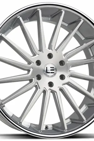Buy Direct 26" Luxxx Alloys Wheels Lux LE9 Brushed Face Milled with SS Lip Rims