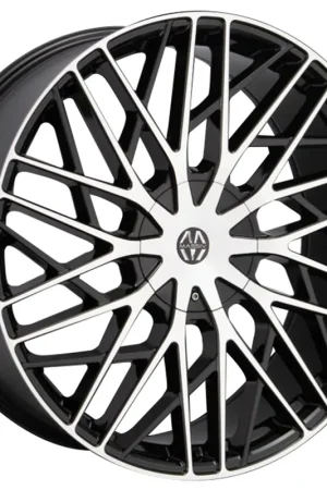 26" Massiv Wheels 925 Executive Black with Machined Face Rims Holiday Sale