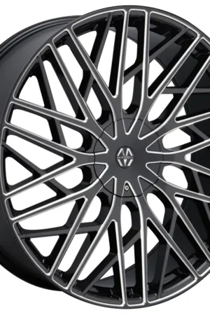 26" Massiv Wheels 925 Executive Black with Milled Rims Original
